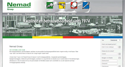 Desktop Screenshot of nemad.nl