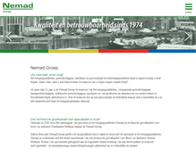 Tablet Screenshot of nemad.nl